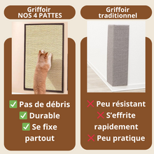 Charger l'image dans la galerie, Griffoir chat en bambou