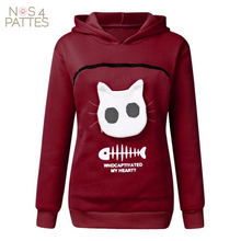 Charger l'image dans la galerie, Sweat à capuche kangourou pour chien ou chat