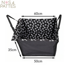 Charger l'image dans la galerie, siège auto de transport voiture chat chien nos 4 pattes