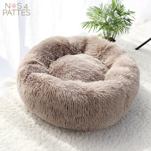 Charger l'image dans la galerie, coussin calmant anti stress chat chien couleur taupe nos 4 pattes