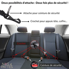 Charger l'image dans la galerie, ceinture de sécurité chat chien voiture nos 4 pattes