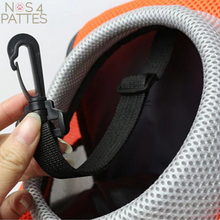 Charger l'image dans la galerie, détails sac à dos de transport chat chien Nos 4 pattes
