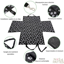 Charger l'image dans la galerie, siège auto de transport voiture chat chien nos 4 pattes