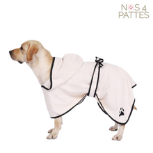 Charger l'image dans la galerie, Serviette peignoir microfibre chien chat