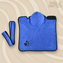 Charger l'image dans la galerie, peignoir chien bleu