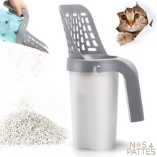Charger l'image dans la galerie, Pelle à litière avec réservoir pour chat