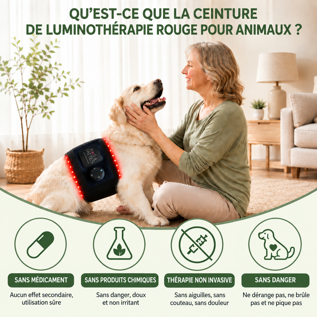 light therapy dog