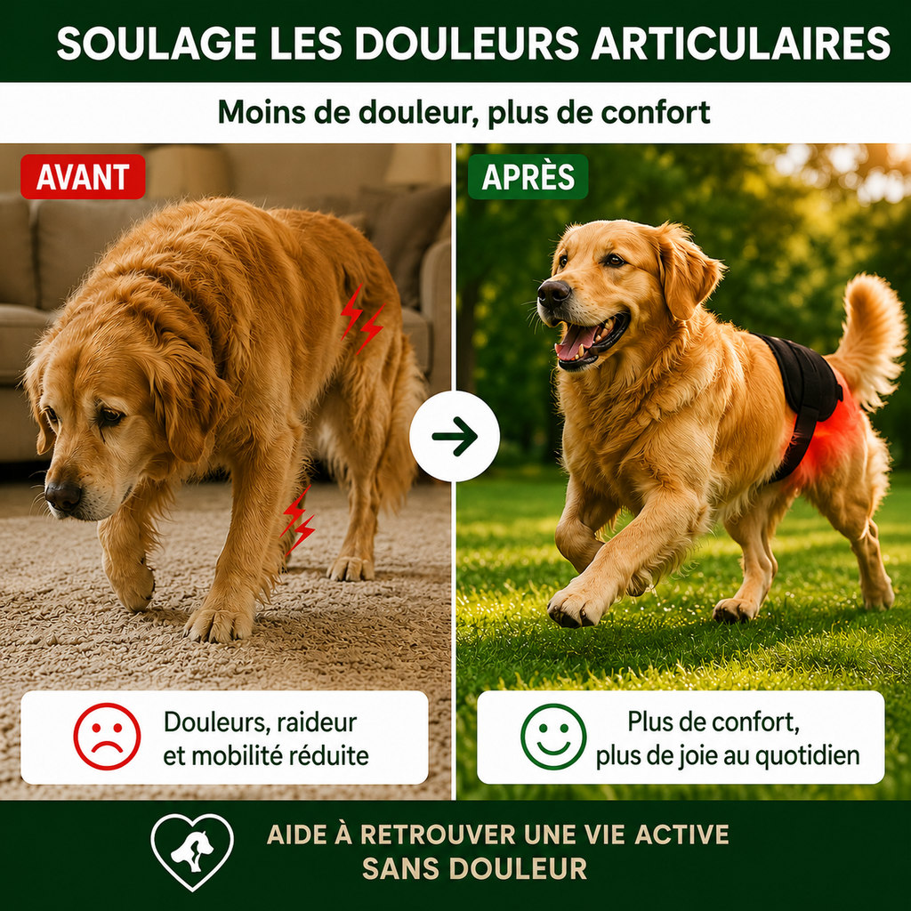 luminotherapie chien nos 4 pattes