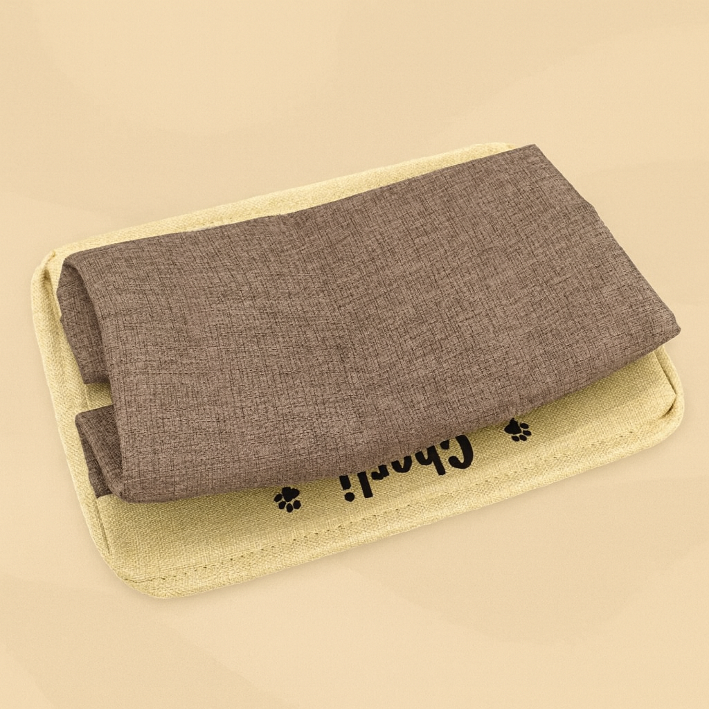 panier personnalisé avec nom chat chien pour ranger jouets