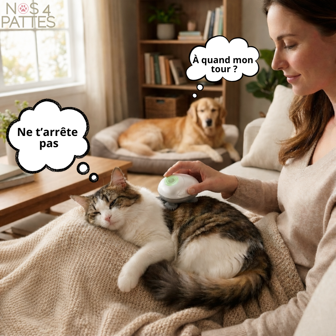 masseur nos 4 pattes chien et chat