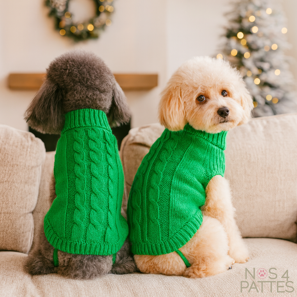 tricot chien hivers