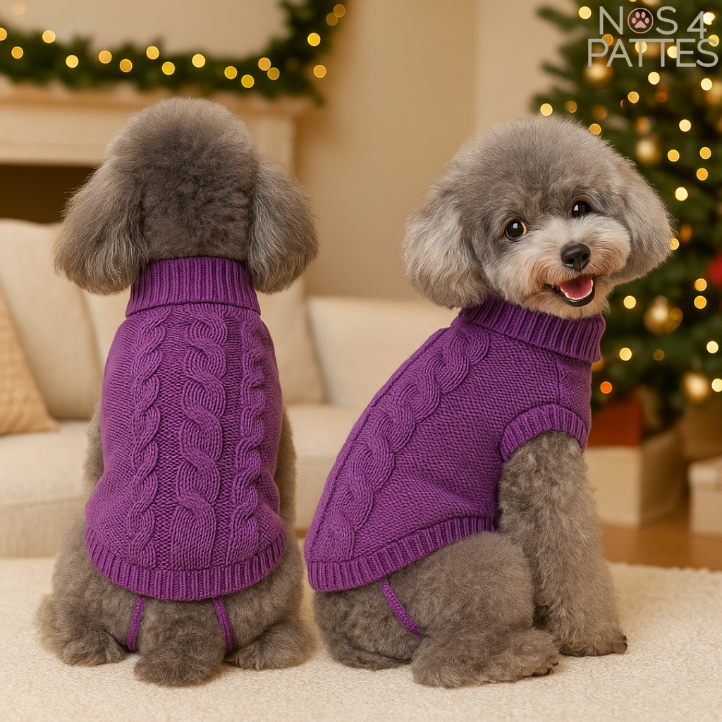 tricot chien hivers