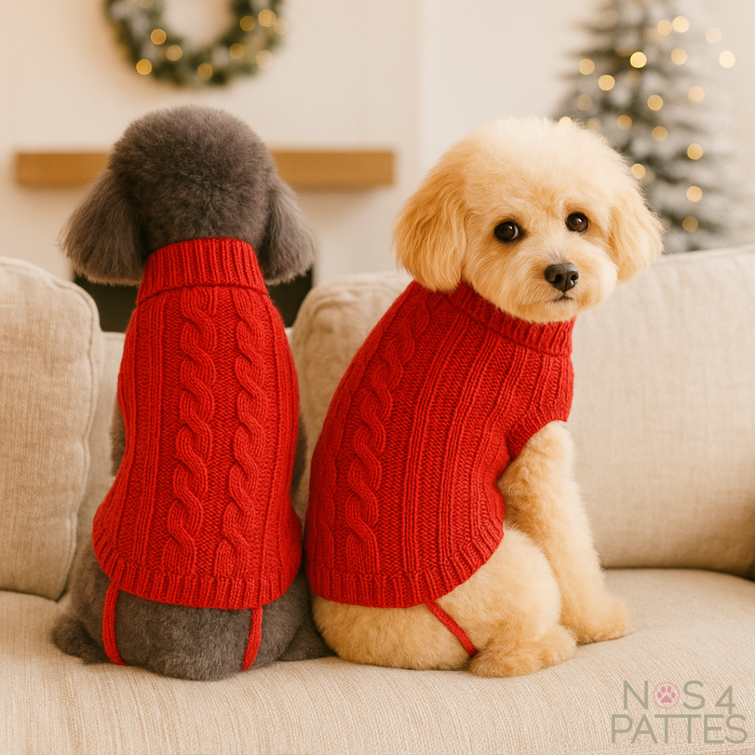 tricot chien hivers