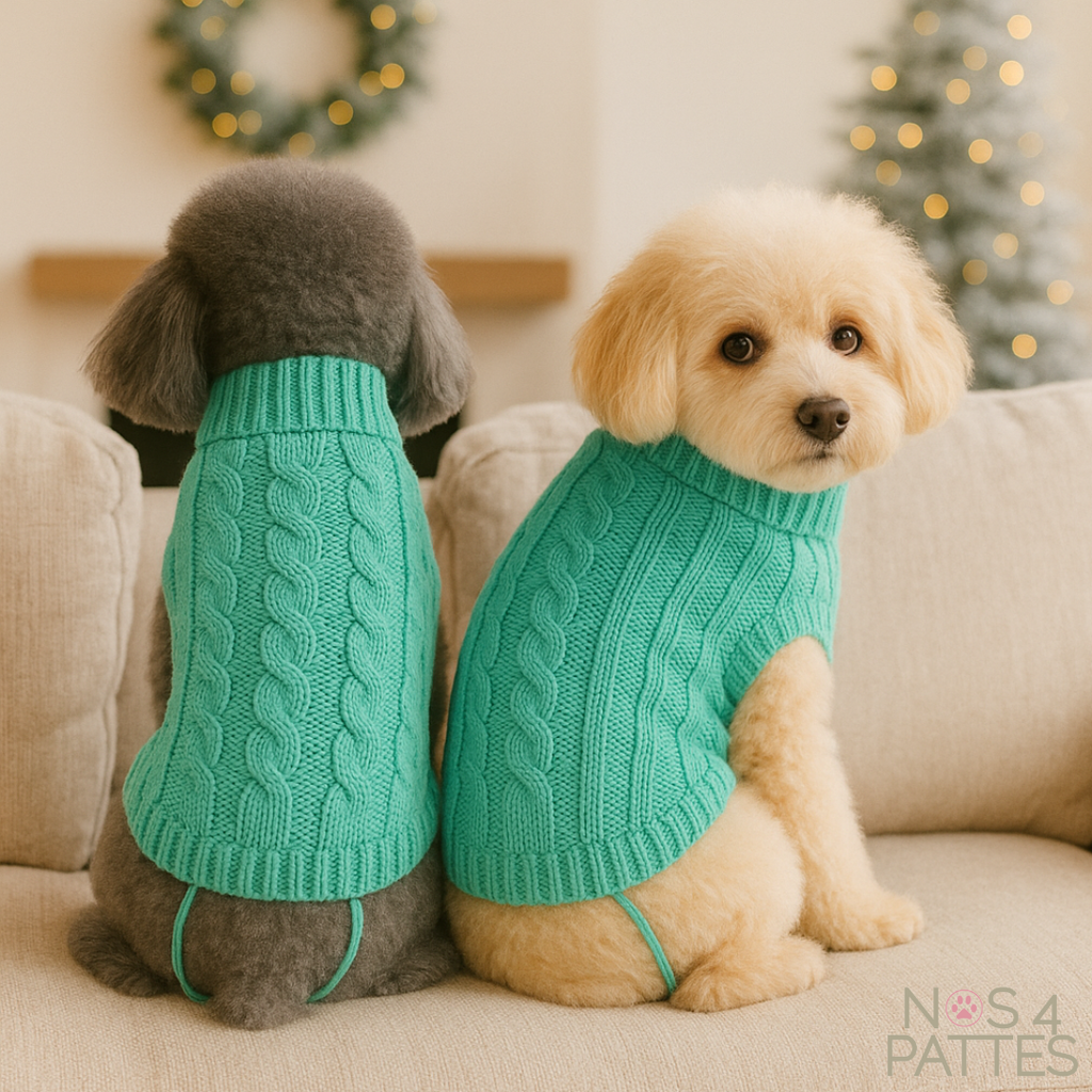 tricot chien hivers