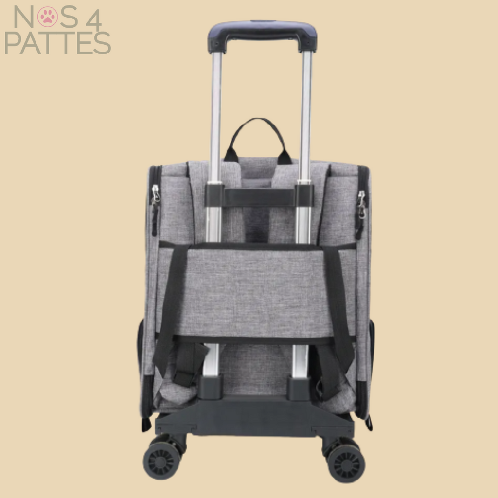 sac roulette chien