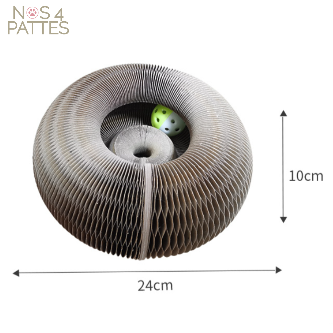 Jouet griffoir pour chat anti-griffures – Couchage cocon apaisant