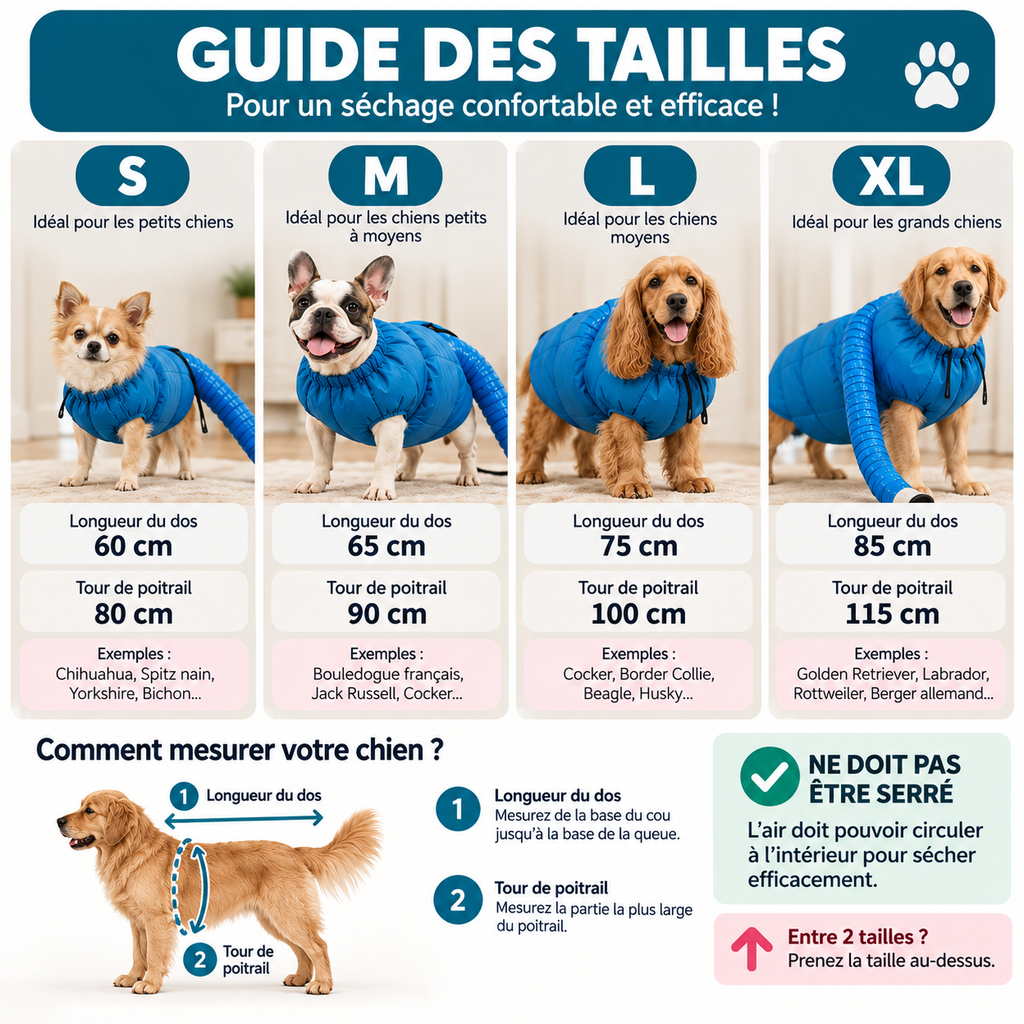 guide des tailles