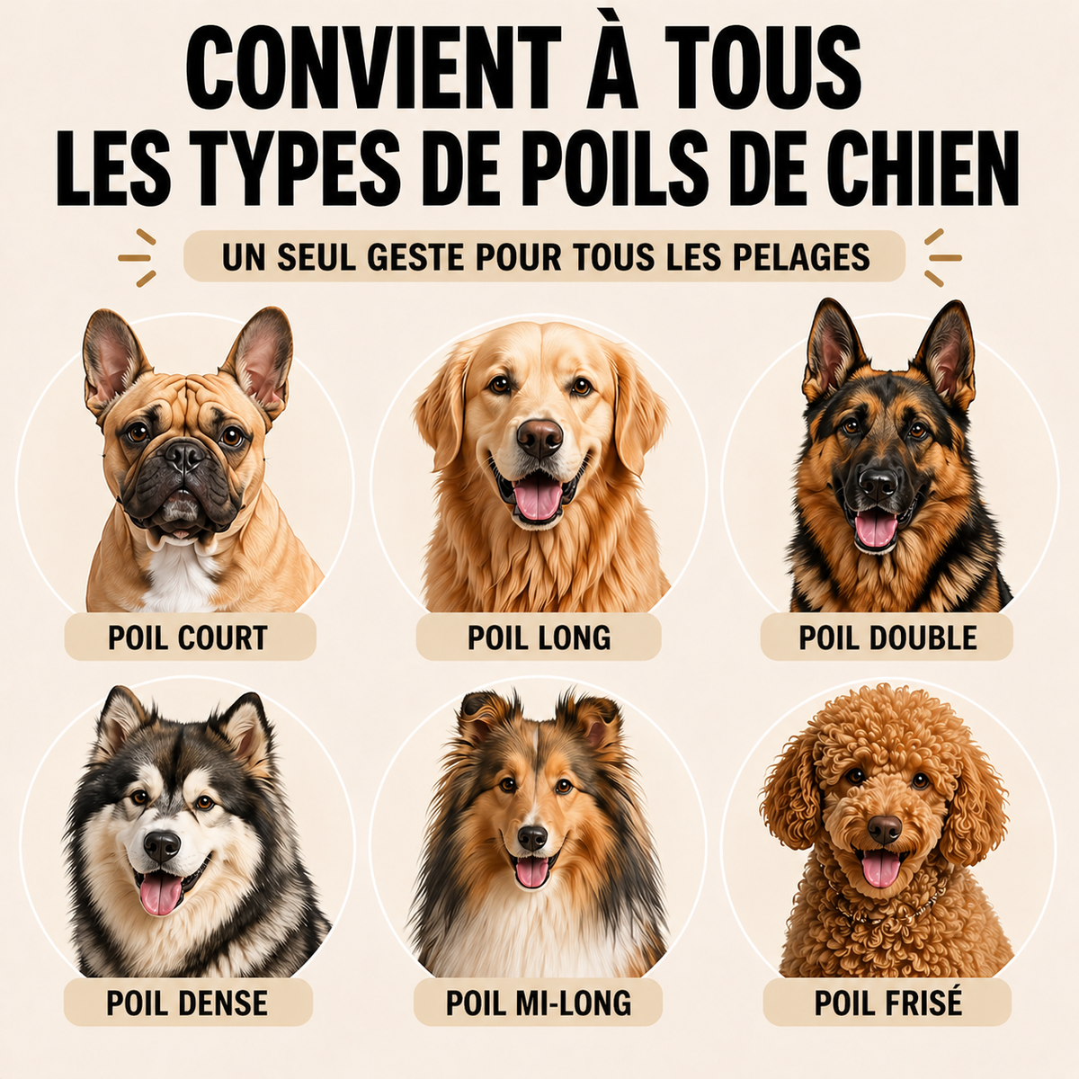 races chien