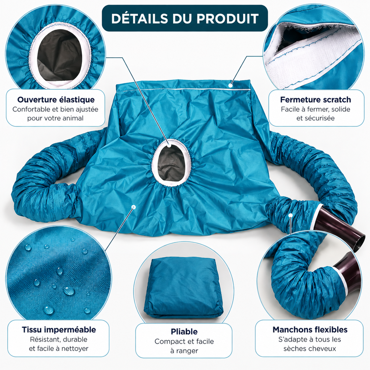 details du sac de seche