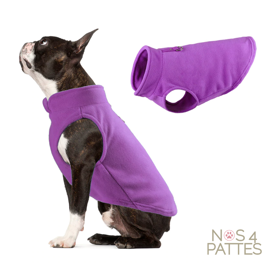 Pull polaire chien hotsell