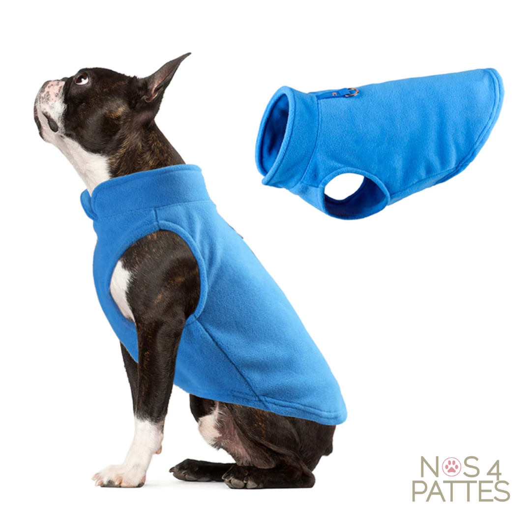 Veste manteau polaire chien NOS 4 PATTES site officiel Nos 4 pattes