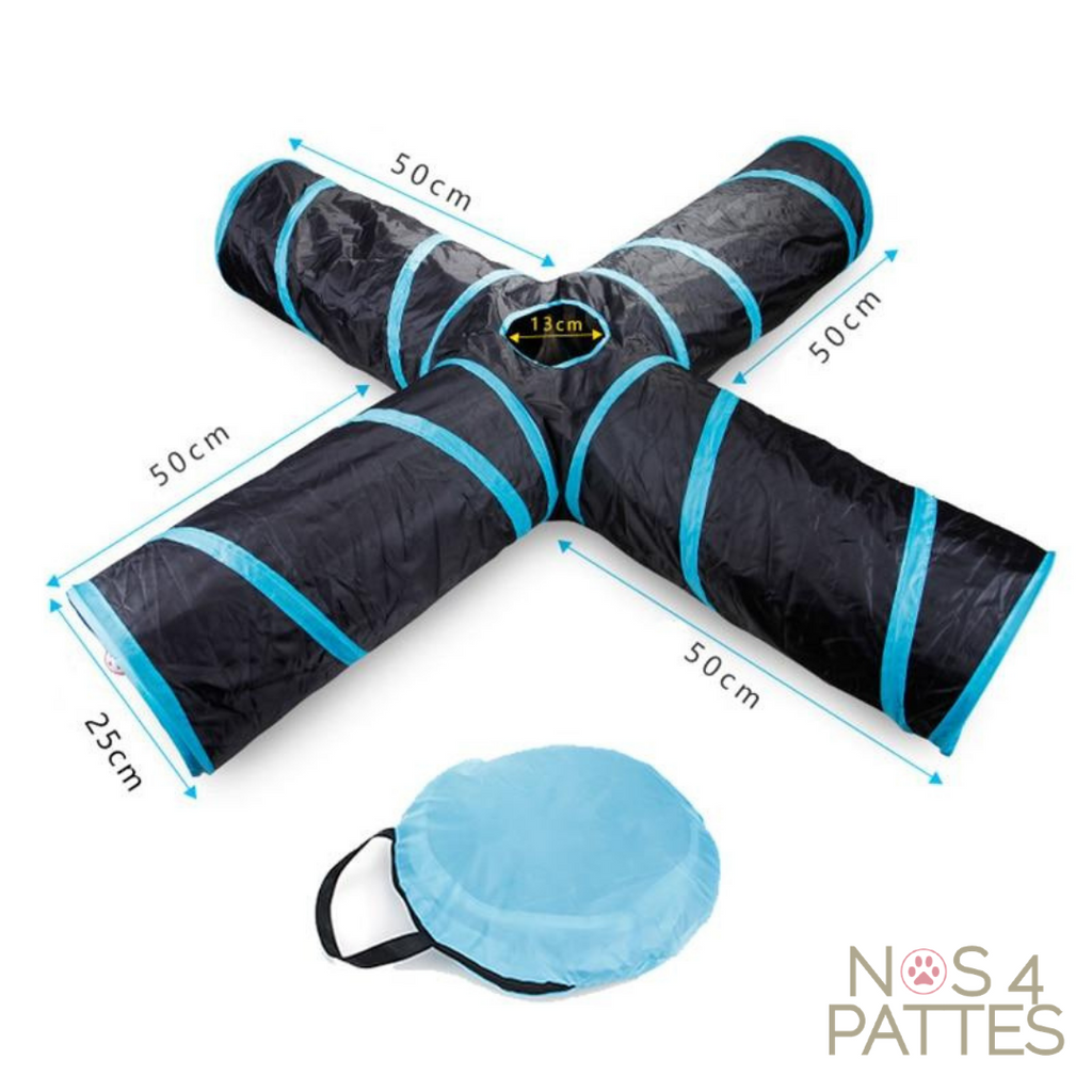 mensurations tunnel pour chat 