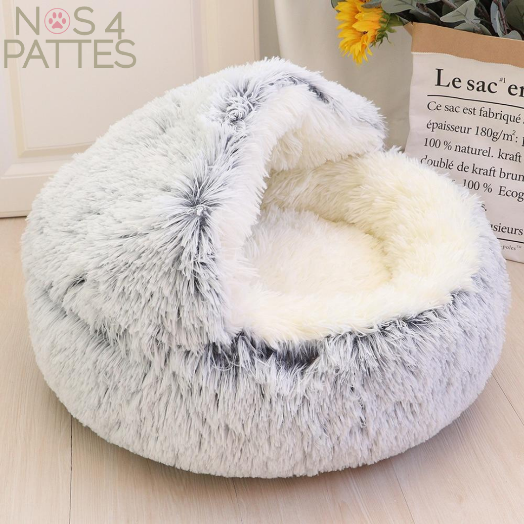 Coussin ultra moelleux anti-stress pour chat