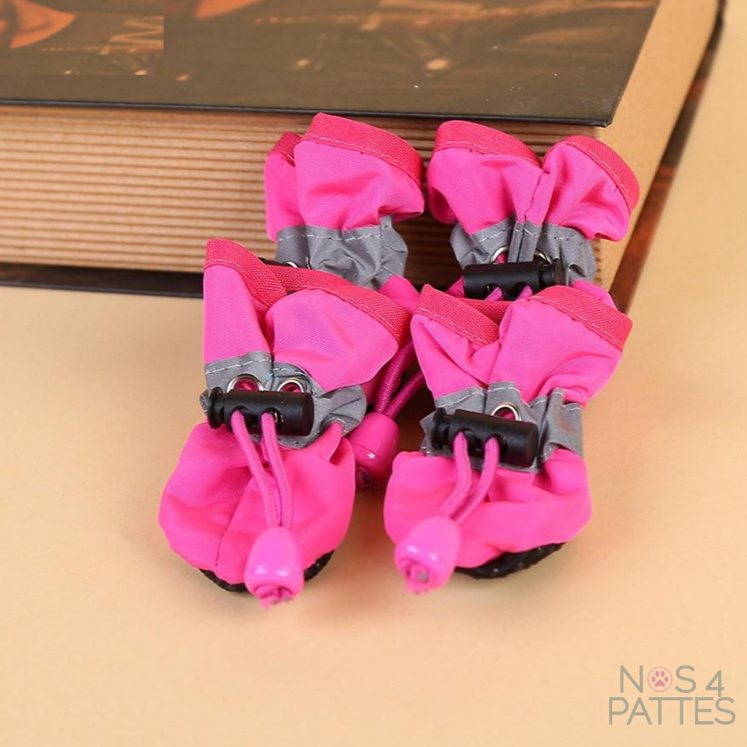 protège pattes bottes imperméables chien nos 4 pattes