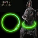 Collier Lumineux Pour Chien Rechargeable USB - LED Réglable, Clignotant, étanche, Tailles XS à L - 8